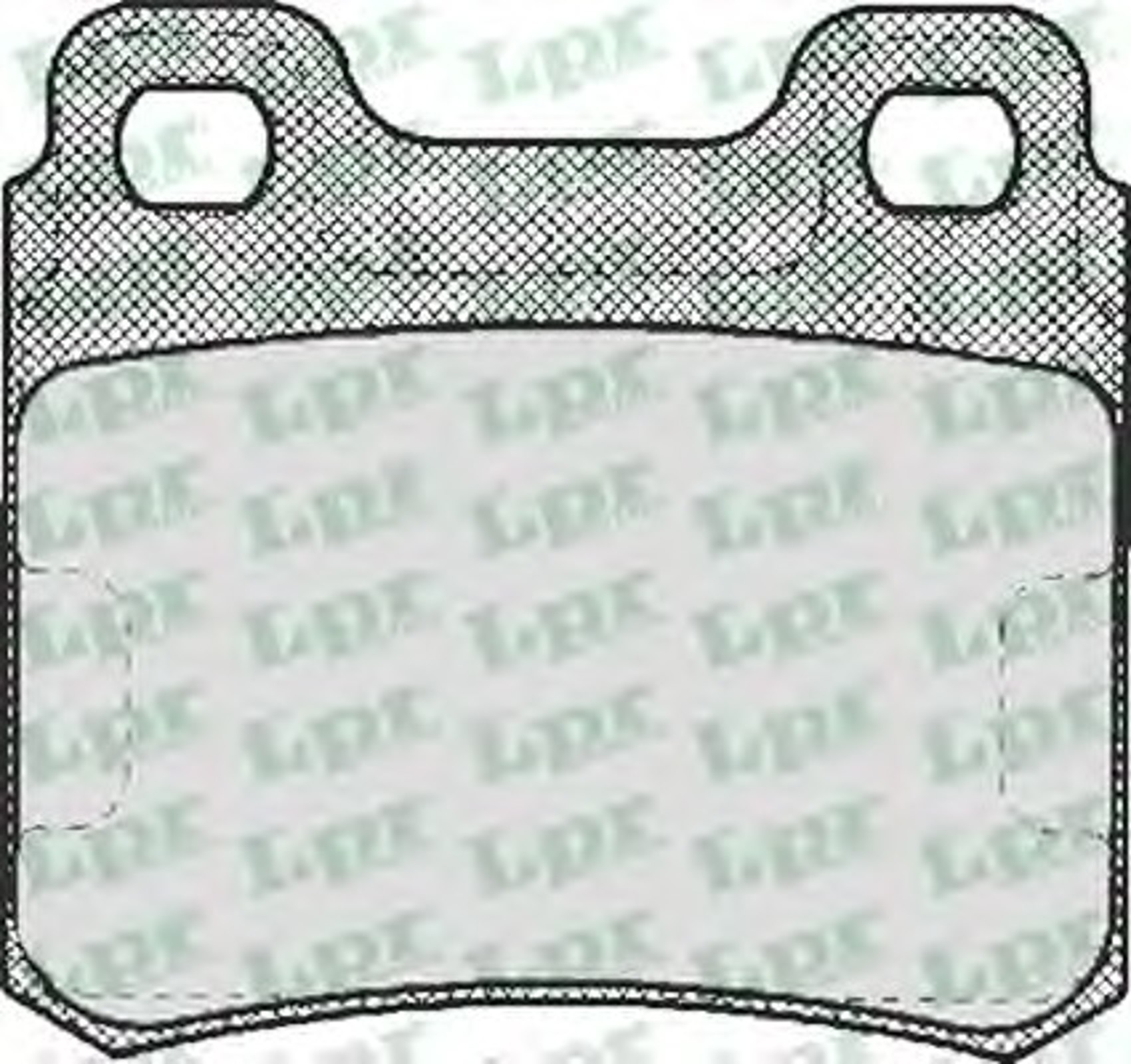 Колодки тормозные дисковые LPR 05P317