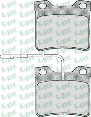 05P330 LPR Тормозные колодки