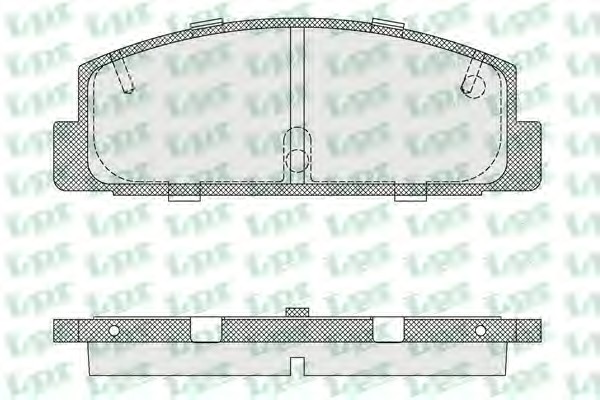 05P336 LPR Тормозные колодки