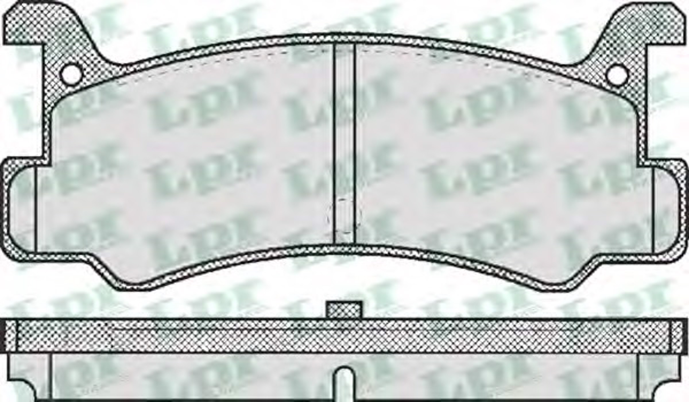 05P367 LPR Тормозные колодки