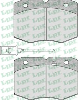 05P388 LPR Тормозные колодки