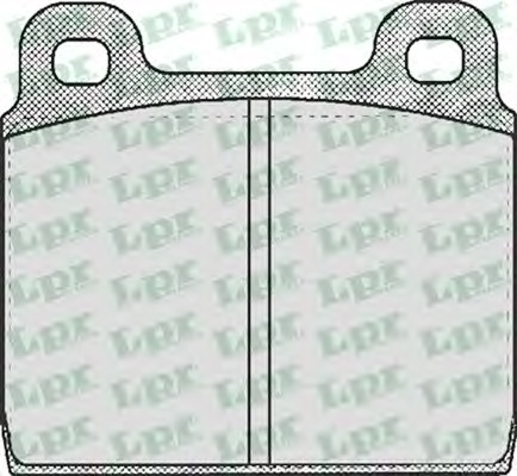 Колодки тормозные дисковые LPR 05P405