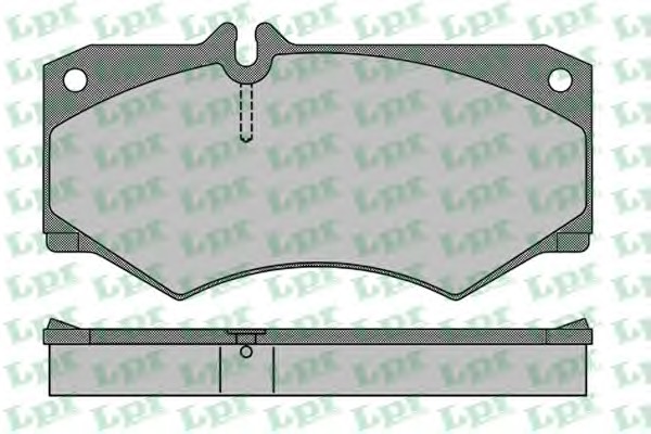 05P408 LPR Тормозные колодки