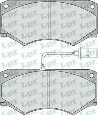 05P499 LPR Тормозные колодки