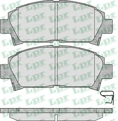 05P573 LPR Тормозные колодки