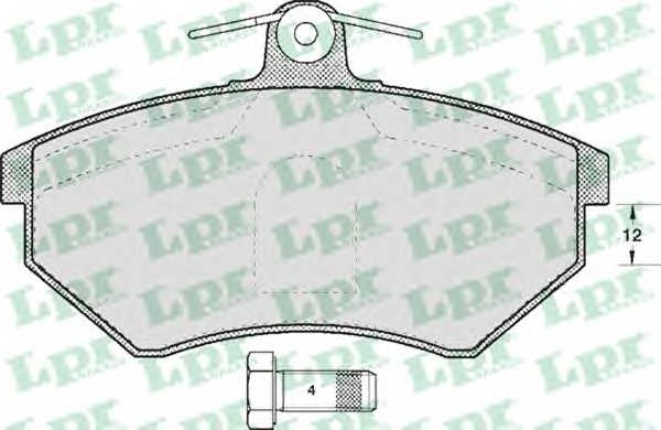 05P613 LPR Тормозные колодки