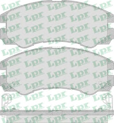 Тормозные колодки LPR 05P658