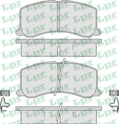 05P665 LPR Тормозные колодки