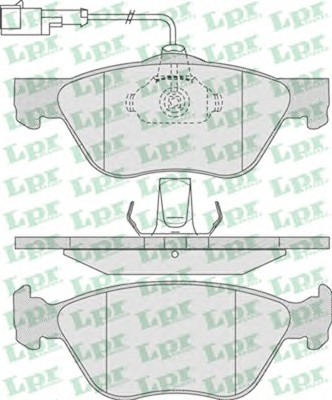 05P720 LPR Тормозные колодки