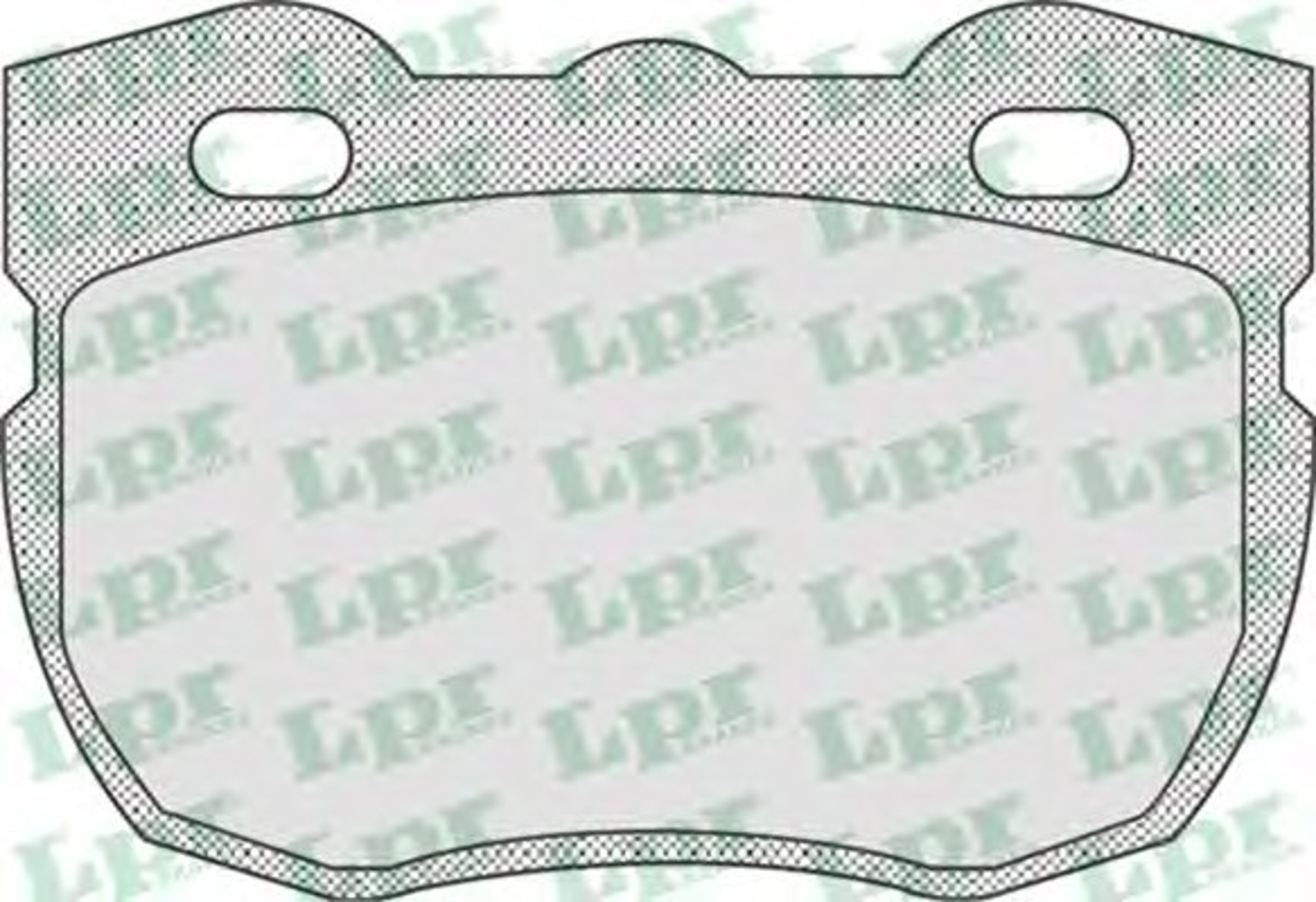 Колодки тормозные дисковые LPR 05P742