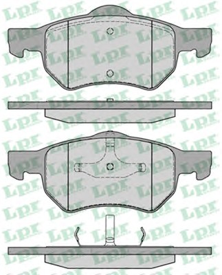 Тормозные колодки LPR 05P841