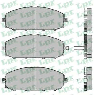 05P845 LPR Тормозные колодки