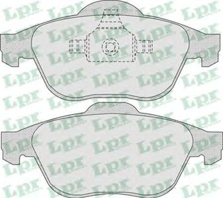 05P864 LPR Тормозные колодки