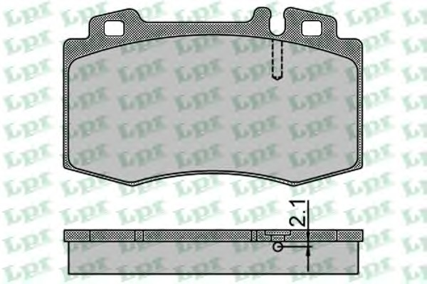 05P899 LPR Тормозные колодки