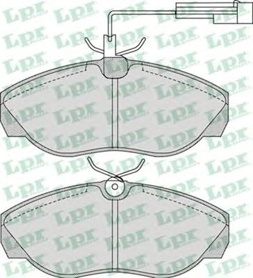 Тормозные колодки LPR 05P964