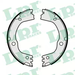 01177 LPR Колодки тормозные барабанные
