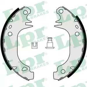 Колодки тормозные барабанные LPR 02900