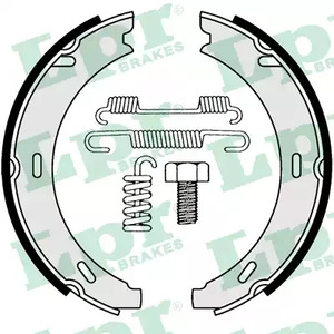 04729 LPR Колодки тормозные барабанные
