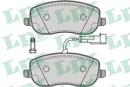 05P1217 LPR Колодки тормозные дисковые