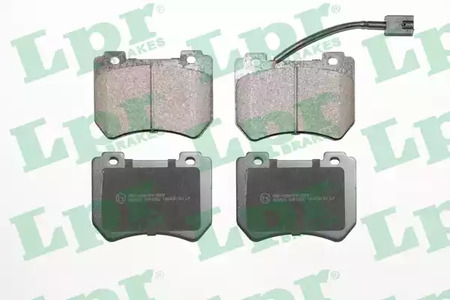 Колодки тормозные дисковые LPR 05P1552