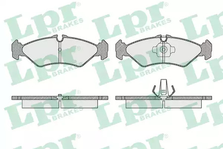 05P1614 LPR Тормозные колодки