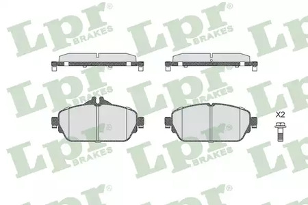 Тормозные колодки LPR 05P1981