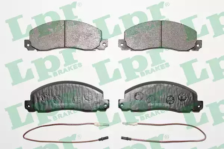 Колодки тормозные дисковые LPR 05P278