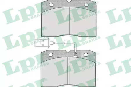 05P425 LPR Колодки тормозные дисковые