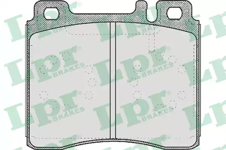 05P446 LPR Колодка тормозная дисковая комплект