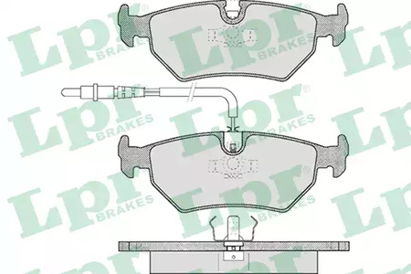 05P497 LPR Тормозные колодки