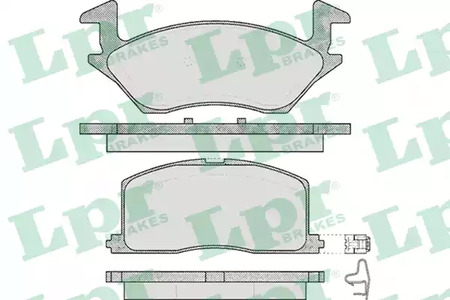 05P560 LPR Тормозные колодки