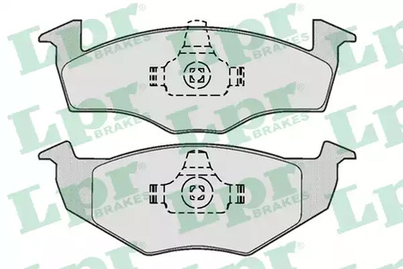 05P667 LPR Тормозные колодки