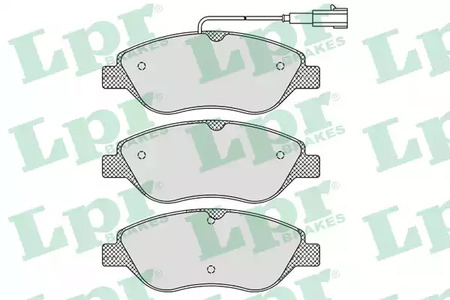 05P765 LPR Колодки тормозные дисковые