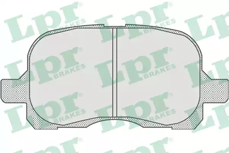 Тормозные колодки LPR 05P768