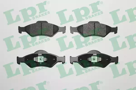 Колодки тормозные дисковые LPR 05P795