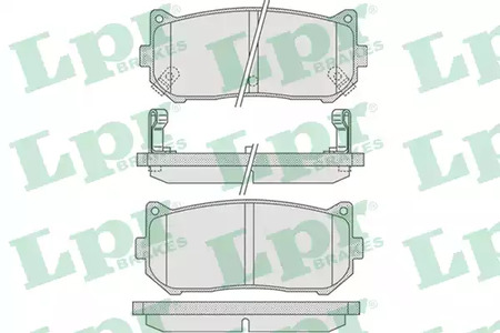 Тормозные колодки LPR 05P808