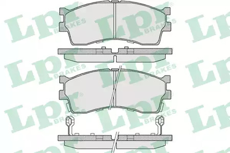 05P809 LPR Колодки тормозные дисковые