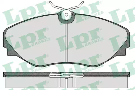 05P908 LPR Тормозные колодки