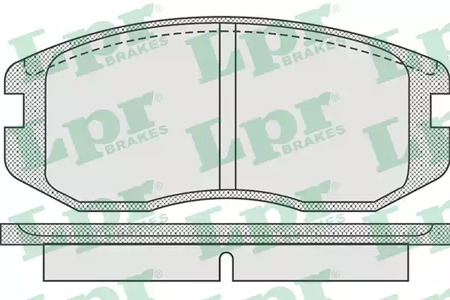 05P932 LPR Тормозные колодки