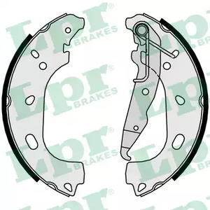 09500 LPR Колодки тормозные барабанные