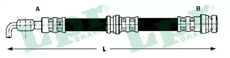 Шланг тормозной LPR 6T48263