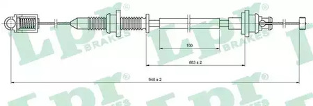 C0131A 6001546868 DACIA LOGAN 06- LPR C0131A