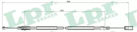 Трос ручника LPR C0213B