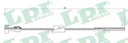 C0247b 1004542 mazda 2 dy 03- LPR C0247B