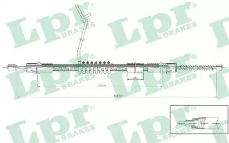 C0287b 4120677 ford transit 11- LPR C0287B