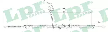 Трос стояночного тормоза lpr LPR C0296B