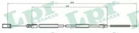 Трос ручного тормоза LPR C0694B