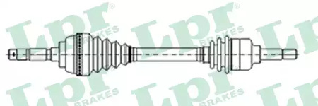Приводной вал LPR DS21064
