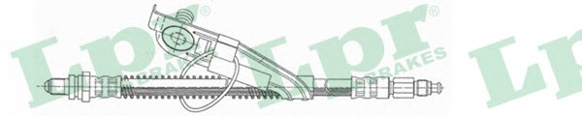 Шланг тормозной LPR 6T46780