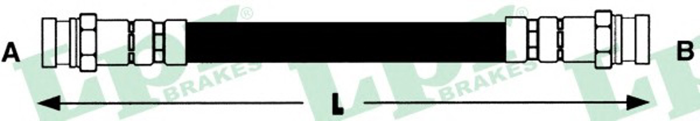 Шланг тормозной LPR 6T47040